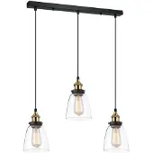 ITALUX Francis MDM-2563/3 GD+CL hanglamp