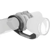 Busch&Muller Lamphaak b&m stuurbevestiging aluminium 25.4mm/31.8mm zwart