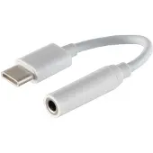 Shiverpeaks USB C — 3.5mm Klinke (Headset adapter), Audio-adapters, Wit