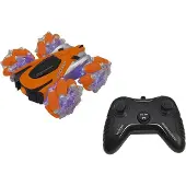 Lexibook Crosslander 360+ - Oplaadbare en Programmable Radio-Controlled Stunt Car met verlichting.