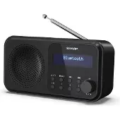 Sharp Radio DRP420 Zwart