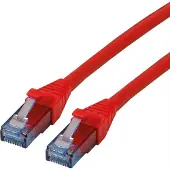 Roline Patchkabel Cat.6A UTP, componentniveau, LSOH, rood, 15 meter