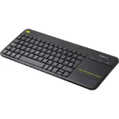 Logitech K400 Plus Tv toetsenbord RF Draadloos QWERTZ Hongaars Zwart
