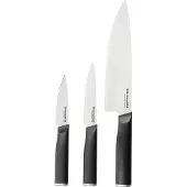KitchenAid Classic 3-delige kookmessenset, scherp Japans 420J2-staal