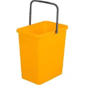 BranQ - Afvalbak - Recyclingbak | Eco - Opbergemmer 10L - Geel