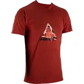Leatt MTB All Mtn 2.0 Korte Mouw Jersey Rood