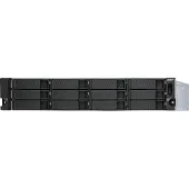 Qnap TL-R1200S-RP - Schijfopslag - 12 schijfbehuizingen (SATA-600) - SATA 6Gb/s (extern) - Rackmontage - inbouwbaar - 2U