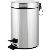 kela Prullenbak Dusty Pedaal 3L Silver Shining