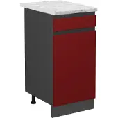 Vicco R-Line Keukenonderkast – 40 cm WB Marmer Rood