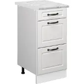 Vicco R-Line Keukenonderkast – 40 cm WB Marmer Wit Landhuis