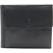 Esquire Portemonnee Logo Pocket Wallet Black Zwart