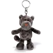 Nici Panther sleutelhanger, bruin, 10 cm. Bruin, one size
