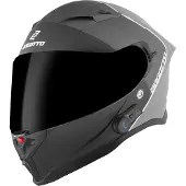 Bogotto H153 BT SPN Zwart Grijs Bluetooth Helm Maat S