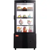 Vevor Gekoelde vitrine Koelkastvitrine Gebakvitrine Bakkerijvitrine 85 L