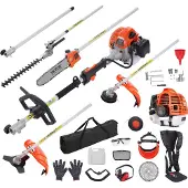 Vevor 52CC 6-in-1 multifunctionele heggenschaar