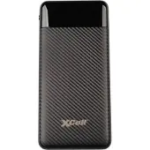 Xcell Powerbank 10000 mAh LiPo Zwart Statusweergave