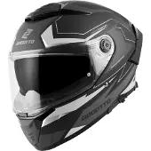 Bogotto FF118 Vilial Mat Zwart Grijs Integraalhelm Maat XS