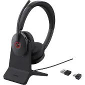 Yealink BH74 met standaard Teams USB-C/A - Headset - On-ear - Bluetooth - Draadloos - USB-A, USB-C, Noice-canceling - Zwart