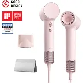 Laifen Mini, krachtige föhn, roze kleur