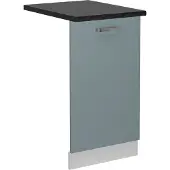 Vicco R-Line Vaatwasserfrontpaneel – 45 cm, WB Antraciet Blauw-grijs