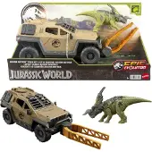 Mattel Jurassic World MISSION MAYHEM TRUCK Set, Vrachtwagen, 4 jaar, Kunststof, Zwart, Bruin