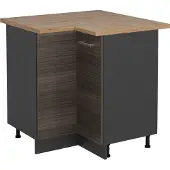 Vicco R-Line Hoekkast – 75.6 cm, WB Eik Edel grijs