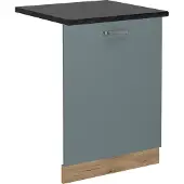 Vicco R-Line Vaatwasserfrontpaneel – 60 cm, WB Antraciet Blauw-grijs
