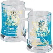 Paladone One Piece Beer Pint Glass Glasses & Coasters