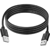 Akyga AK-USB-11, 1,8 meter, USB-A, 2 x USB-A, USB 2.0, zwart
