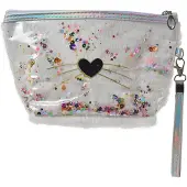 Clayre & Eef damesaccessoiretas, model Hart, 23x13 cm, wit, gemaakt van polyurethaan
