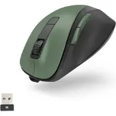 Hama Ergonomische muis Radiografisch Optisch Bosgroen 6 Toetsen 1600 dpi Ergonomisch, Oplaadbaar