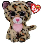 TY Boo's Livvie Leopard 15cm