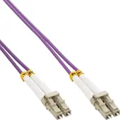InLine Lwl duplex kabel - lc lc 50 125µm - om4 - 1m