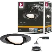 Paulmann 92459 Nova Plus Coin LED-inbouwlamp LED 6 W Zwart (mat)