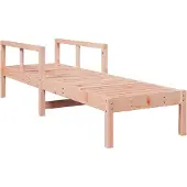 vidaXL Ligbed 199,5x62x55 cm massief douglashout