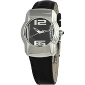 Chronotech CT7279B-04 horloge. Quartz, zwart. Damesmodel.