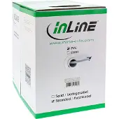 InLine Patchkabel Cat.5e, grijs, SF/UTP, AWG26, CCA, PVC, 100m