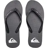 Quiksilver Teenslippers 'Molokai' zwart / wit
