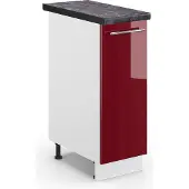 Vicco Fame-Line Apotheekkast – 30 cm, WB Antraciet Bordeauxrode hoogglans