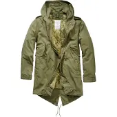 Brandit Tussenparka 'M51 US' olijfgroen