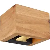 Globo Houten Wandlamp Alina Up Down