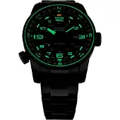 Traser H3 H3 - 109525 - Armbanduhr - Herren - Quarz - P68 Pathfinder GMT Green
