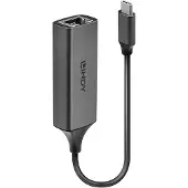 Lindy 43299 Netwerkadapter 5 GBit/s USB-C 3.1 Gen 1, Gigabit-LAN (1 Gbit/s), RJ45