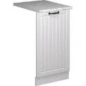 Vicco Fame-Line Vaatwasserfrontpaneel – 45 cm, WB Marmer Wit Landhuis