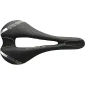 Selle Royal Selle Italia Max SLR Gel, Zadel voor fiets, Cross-country, Herenmodel, Zwart, Gestructureerd, Gemaakt van koolstofvezel