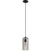Eglo 49644 Roccamena Hanglamp Staal Zwart/Koper - 1 x E27