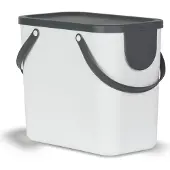 Rotho Albula afvalscheiders - BPA vrij - 25L - wit