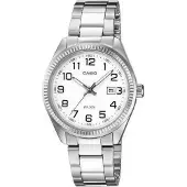 Casio Timeless Analoog horloge zwart / zilver / wit