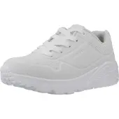 SKECHERS Uno Lite Delodox jongens sneakers wit maat 37