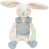 Happy horse Konijn Rodi Knuffel 30 cm - Wit/Roze - Baby knuffel